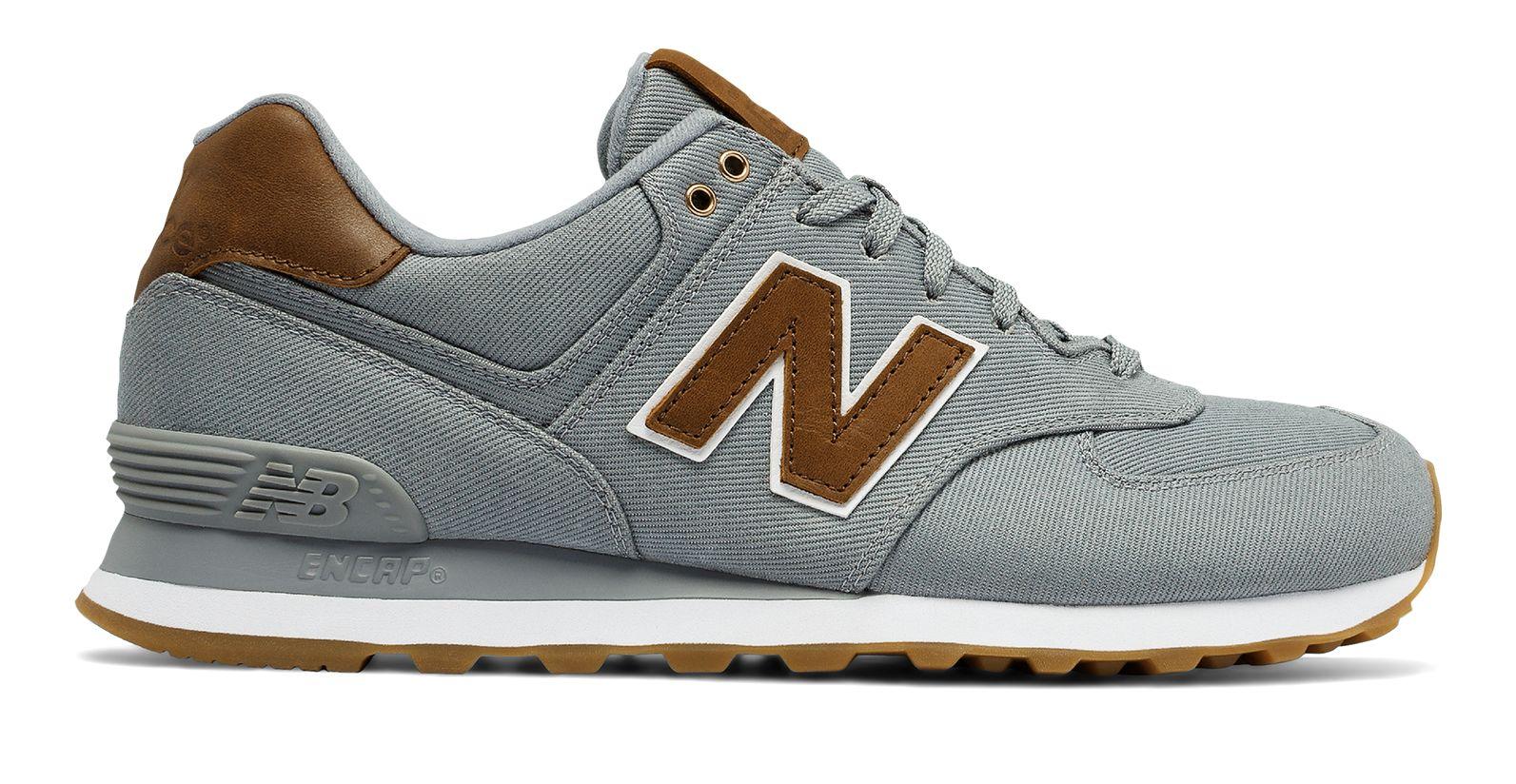 New Balance 574 15 Ounce Canvas in Gray for Men - Lyst New Balance 574 15 Ounce Canvas in Gray for Men - Lyst
